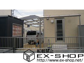 のフェンス・柵 レスティナフェンス21型 自由柱タイプ 施工例