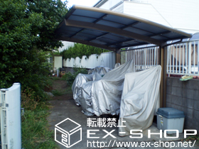 のカーポート カーブポートシグマIII 積雪〜20cm対応 施工例