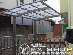 のカーポート カーブポートシグマIII 積雪〜20cm対応 施工例