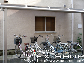 のテラス屋根 プレシオステラス R型 テラスタイプ 単体 積雪〜20cm対応 施工例