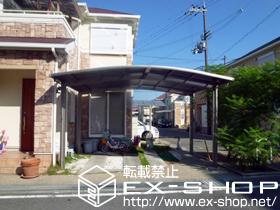 のカーポート カーブポートシグマIII ワイドタイプ 積雪〜20cm対応 施工例