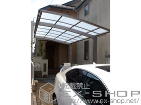 のカーポート カーブポートシグマIII 積雪〜20cm対応 施工例