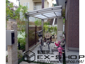 のカーポート カーブパークシグマIII オープンタイプ　積雪〜20cm対応 施工例