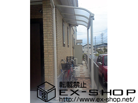 のテラス屋根 ヴェクターテラス R型 テラスタイプ　積雪〜20cm対応 施工例