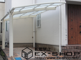 のカーポート カーブポートシグマIII 積雪〜20cm対応 施工例