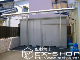 のカーポート レガーナポートシグマIII 積雪〜20cm対応 施工例