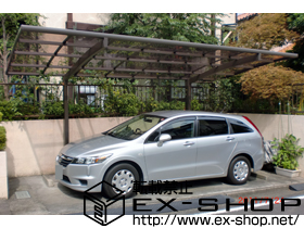 のカーポート カーブポートシグマIII 積雪〜20cm対応 施工例