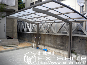 のカーポート カーブポートシグマIII 積雪〜30cm対応 施工例