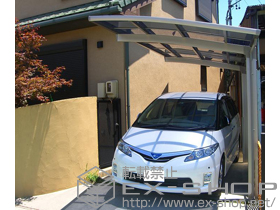 のカーポート カーブポートシグマIII 積雪〜20cm対応 施工例