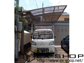 のカーポート カーブポートシグマIII 積雪〜20cm対応 施工例