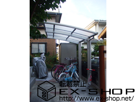 のサイクルポート・駐輪場 レイナポート ミニ 積雪〜20?対応 施工例