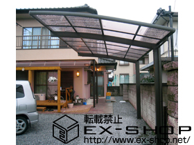 のカーポート カーブポートシグマIII 積雪〜20cm対応 施工例