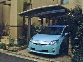 のカーポート プレシオスポート 積雪〜20cm対応 施工例