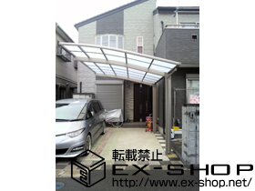 のカーポート カーブポートシグマIII 積雪〜20cm対応 施工例