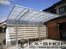 のカーポート テールポートシグマIII 積雪〜30cm対応 施工例