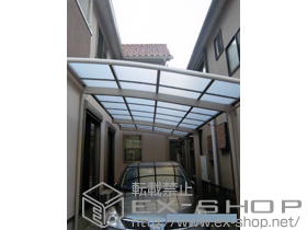 のカーポート カーブポートシグマIII 延長タイプ 積雪〜20cm対応 施工例