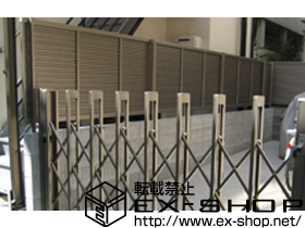 のフェンス・柵 シャレオR5型フェンス フリーポールタイプ 施工例