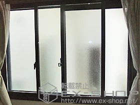 宮城県仙台市のLIXIL リクシル（トステム）の内窓（二重窓・二重サッシ） インプラス　ダストバリア仕様　引違い窓 施工例