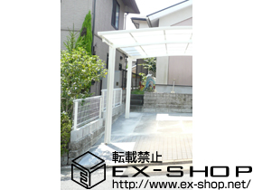 のフェンス・柵 イーネットフェンス1F型 自由柱タイプ 施工例