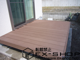 のウッドデッキ リコステージII 施工例