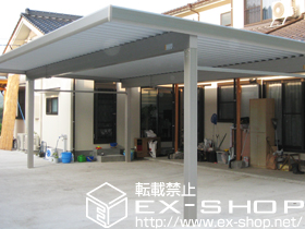 のカーポート レオンポートneo 3台用 積雪〜50cm対応 施工例