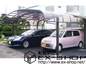 のカーポート テールポートシグマIII ワイド 積雪〜20cm対応 施工例