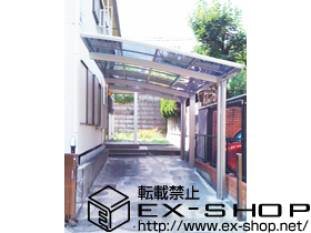 のカーポート カーブポートシグマIII 延長 積雪〜20cm対応 施工例