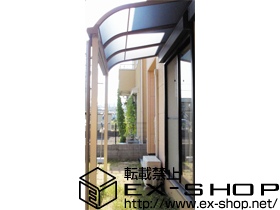 のテラス屋根 ライザーテラスII R型 単体 テラスタイプ 施工例