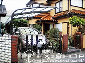 LIXIL リクシル(トステム)のカーポート テールポートシグマIII　積雪～20cm対応 施工例