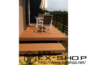 のウッドデッキ リコステージII 施工例