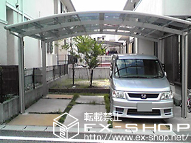 のカーポート プレシオスポート ワイド　積雪〜20cm対応 施工例