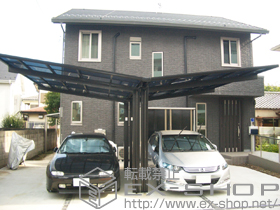 のカーポート レークポートシグマIII Y合掌 施工例