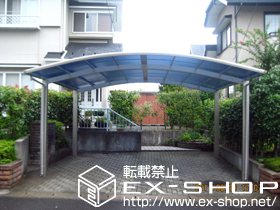 のカーポート プレシオスポート ワイド 積雪〜20cm対応 施工例