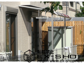 のテラス屋根 プレシオステラス R型　テラスタイプ  積雪〜20?対応 施工例