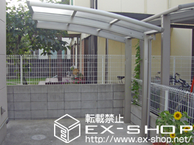 のサイクルポート・駐輪場 レイナポート ミニ 積雪〜20cm対応 施工例