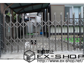 のカーゲート アルシャインII PG型R Aタイプ ノンレール 片開き 施工例