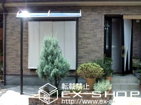 のテラス屋根 ライザーテラスII R型 テラスタイプ　積雪〜20cm対応 施工例