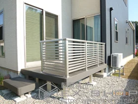 YKKAP�̃E�b�h�f�b�L ���E�b�h�f�b�L 200 �P��+�V���v�����_���f�b�L�t�F���X7�^<���ډB�����i�q�^�C�v>+�Ɨ������E�b�h�X�e�b�v �{�H��