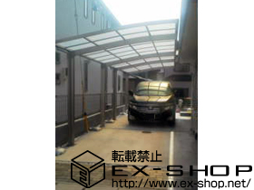 のカーポート カーブポートシグマIII 縦連棟 積雪〜20cm対応 施工例