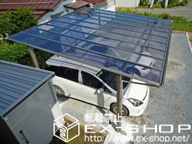 のカーポート アーキデュオ ワイド　積雪〜20cm対応 施工例