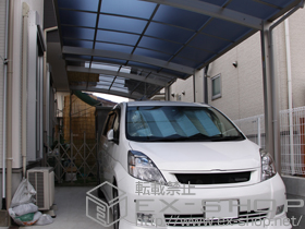 のカーポート プレシオスポート 積雪〜20cm対応 施工例