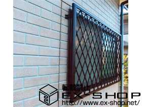 の面格子・窓格子 ラチス面格子 施工例