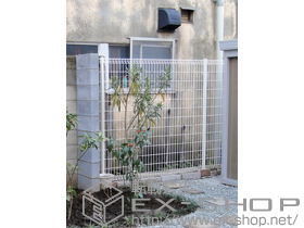 のフェンス・柵 ハイグリッドフェンスN8型 施工例