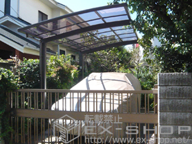 のカーポート カーブポートシグマIII 積雪〜30cm対応 施工例