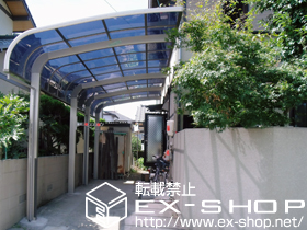 のカーポート テールポートシグマIII 縦連棟 積雪〜20cm対応＋ロング柱28仕様（有効高 約2,800mm） 施工例