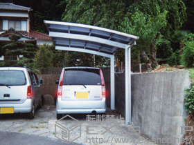 のカーポート プレシオスポート 積雪〜20cm対応 施工例