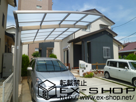 のカーポート カーブポートシグマIII 積雪〜20cm対応 施工例