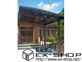 のカーポート カーブポートシグマIII 積雪〜20cm対応 施工例