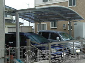 のカーポート プレシオスポート ワイド 積雪〜30cm対応 施工例