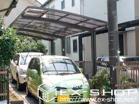 のカーポート カーブポートシグマIII 延長 積雪〜20cm対応 施工例